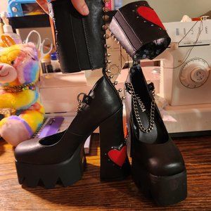 Lamoda size 8 Higher Ground Platform Heels